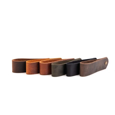 Leather Pipe Stand: Handmade 7-Piece Pipe Holders for Standard Size Pipes