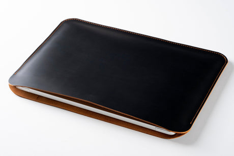 Leather MacBook Sleeve, Handmade Slim Case for MacBook Air Retina 2020, Air M1 2020 & M2 2023, Pro 13" M1 and M2, MacBook Pro 16" and 16.2"