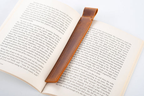 Leather Bookmark: Handmade Stitched Bookmarks