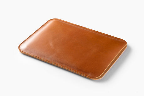 Handmade Leather Magic Trackpad Sleeve: Tech Accessory Case