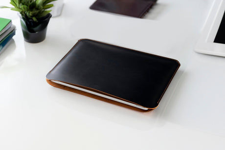 Leather Lenovo Laptop Sleeve, Handmade Slim Case For Lenovo X1 Carbon 12th Gen