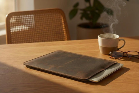 Lenovo ThinkPad X1 Carbon Gen 13 Sleeve (Vertical) – Handmade Leather Slim Laptop Case